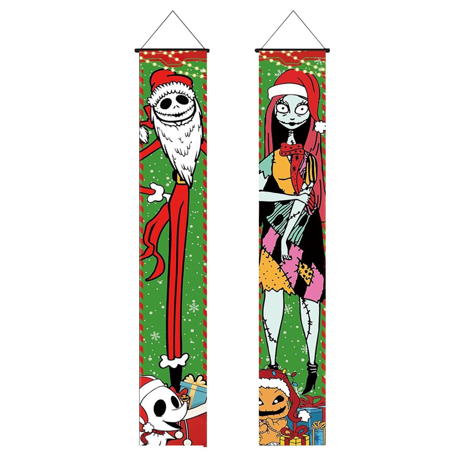 

Рождественское украшение крыльца для дома Украшение на открытом воздухе Украшение для дома Украшение на День благодарения One Size белый