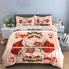 Crowned cat, Queen card. Bedding sets Duvet cover sets Duvet covers Pillowcases(1 * Duvet Cover 2 * Pillowcases without duvet insert)