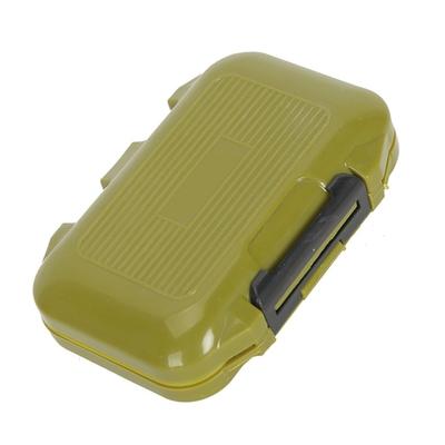 Doppelseitige Köderbox Tragbare Angelkasten Outdoor Leichte Angelwerkzeugbox Angelzubehör Etui