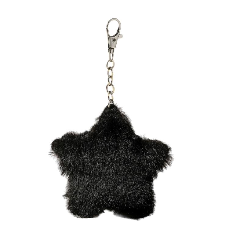 Plüsch Fünfzackiger Stern Schlüsselanhänger Autoschlüsselanhänger Rucksack Handtaschenanhänger