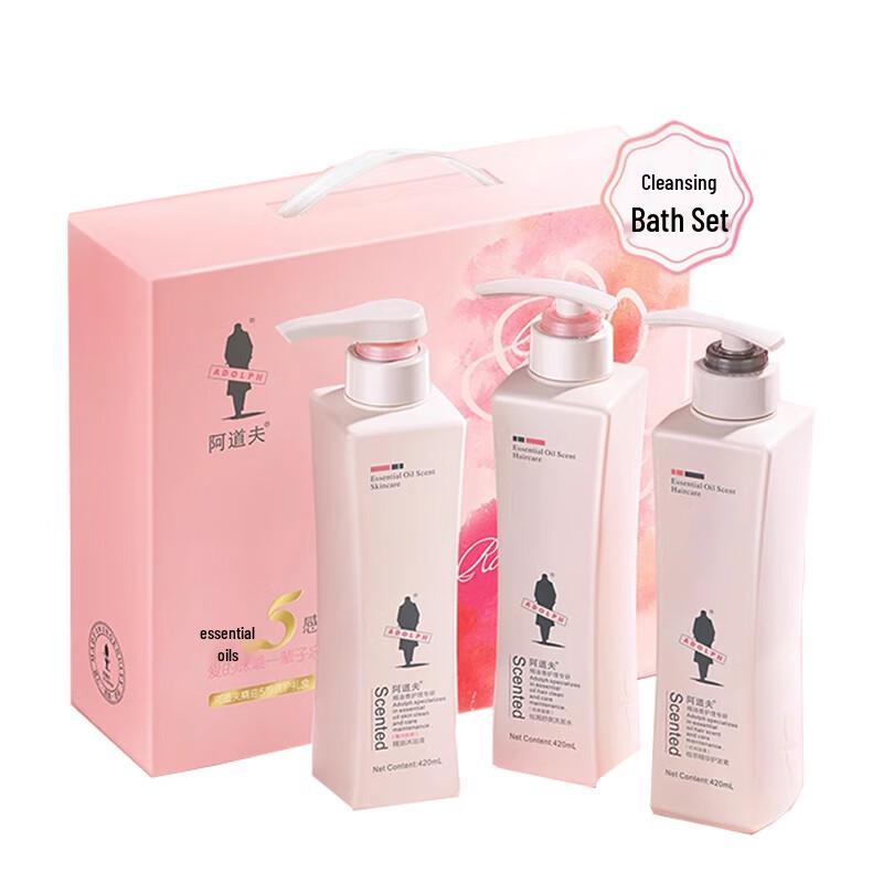 Adolph Essential Oil Hair & Body Care Sets