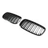 Front Bumper Kidney Grille Grill Fit BMW X5 E70 X6 E71 2007-2013 Gloss Black