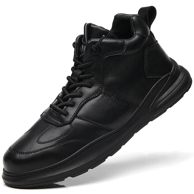 Fashion Casual high top board shoes for men Comfortable and trendy high-quality styles daily work Office Leisure outdoor shoes New Youth