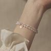 Ultra-Thin Austrian Crystal Bracelet Women Handmade Minimalist Stackable Jewelry Elegant Daily Wear Accessory