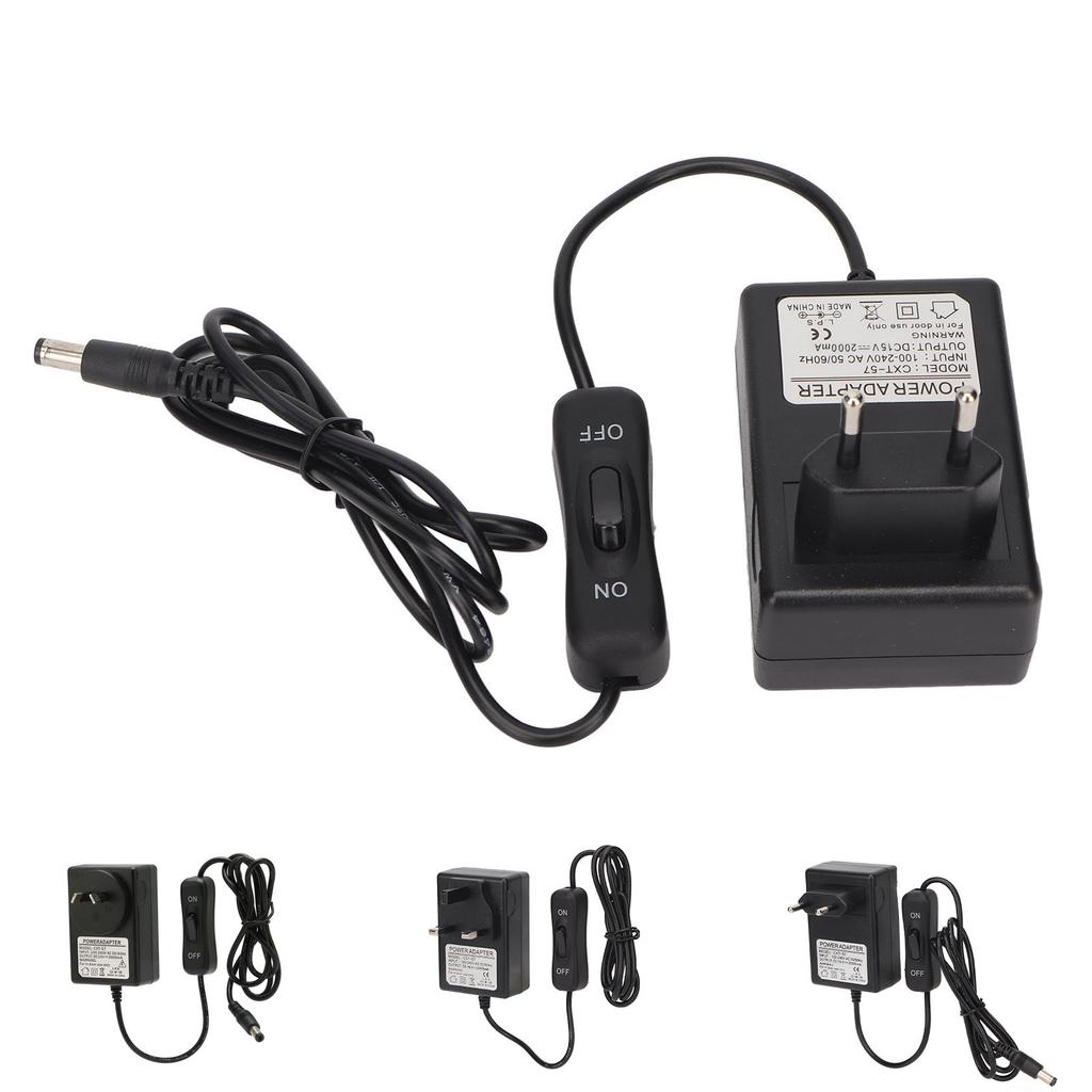 Foam Cutter Power Adapter 15V 2000mA Strong Plasitc Metal Wire Control Hot Wire Cutter Adaptor