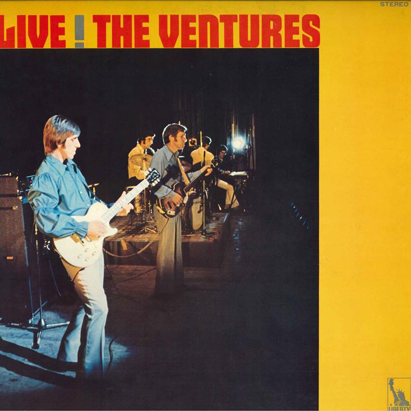 

LP Record - Live! The Ventures LP80070 LIBERTY 1971 Japan Rock