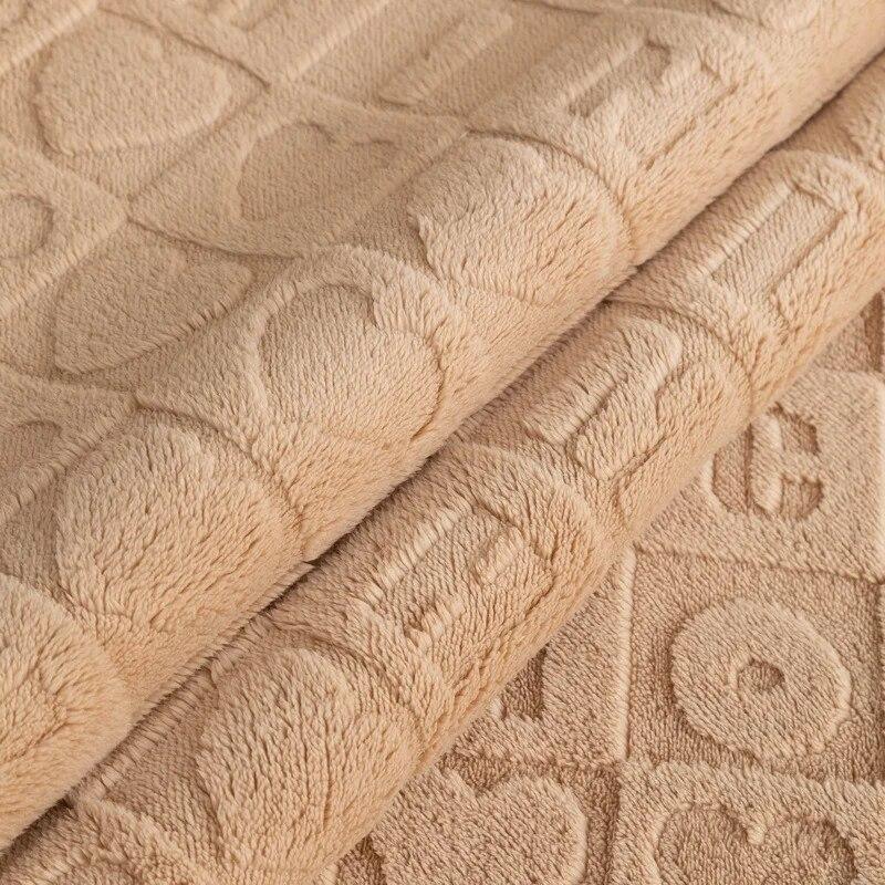 Funda de sofá de terciopelo suave para sala de estar, toalla de sofá corta de felpa, fundas de sofá seccionales en forma de L, funda protectora cálida para sofá