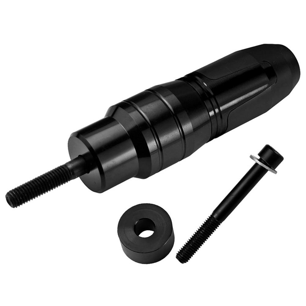 CNC Aluminum Motorcycle Exhaust Pipe Crash Bar Fork Protector Falling Protection Motorcycle Exhaust Sliders Crash Protector