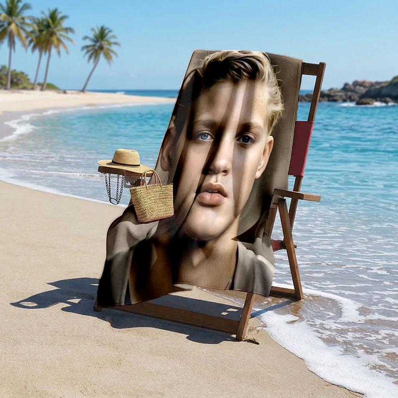Elvis Fashion Beach Towel: Ideal for Summer Adventures Soft, Absorbent and Quick Drying Suitable for Swimming and Bathing