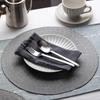 Round Placemats for Dining Table, Woven Heat Insulation Pad, Biodegradable Coasters for Dishes Cups, Farmhouse Kitchen Decor