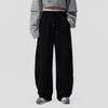 AOGZ Unisex Loose Straight Leg Casual Trousers