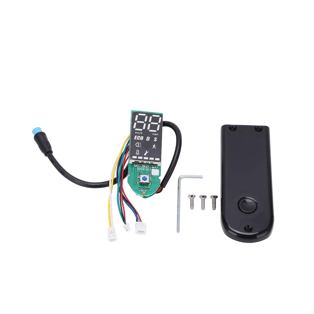 Bluetooth Digital Display Dashboard Face Cover Assembly for Ninebot MAX G30 Electric Scooter