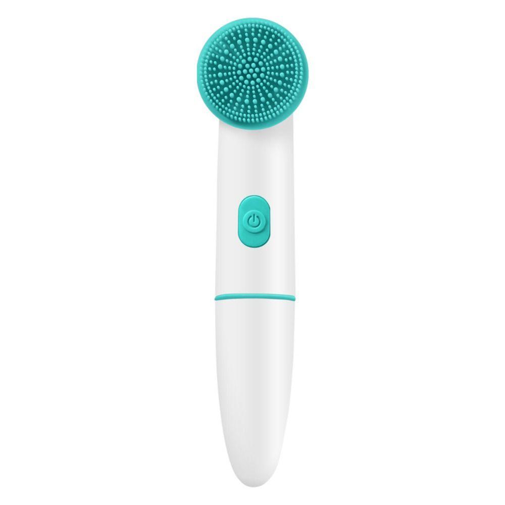 Two-in-one Vibrating Cleansing Brush Waterproof Facial Face Scrubber Brush  Face Washing Brush