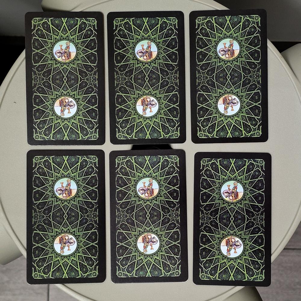 Tarot of New Vision 10.3*6cm, 78 Pcs Rider Tarot Cards In Russian Language