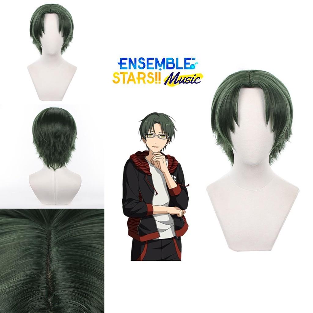32cm Hasumi Keito Cosplay Wig Carnival Props Comic-con Halloween Party