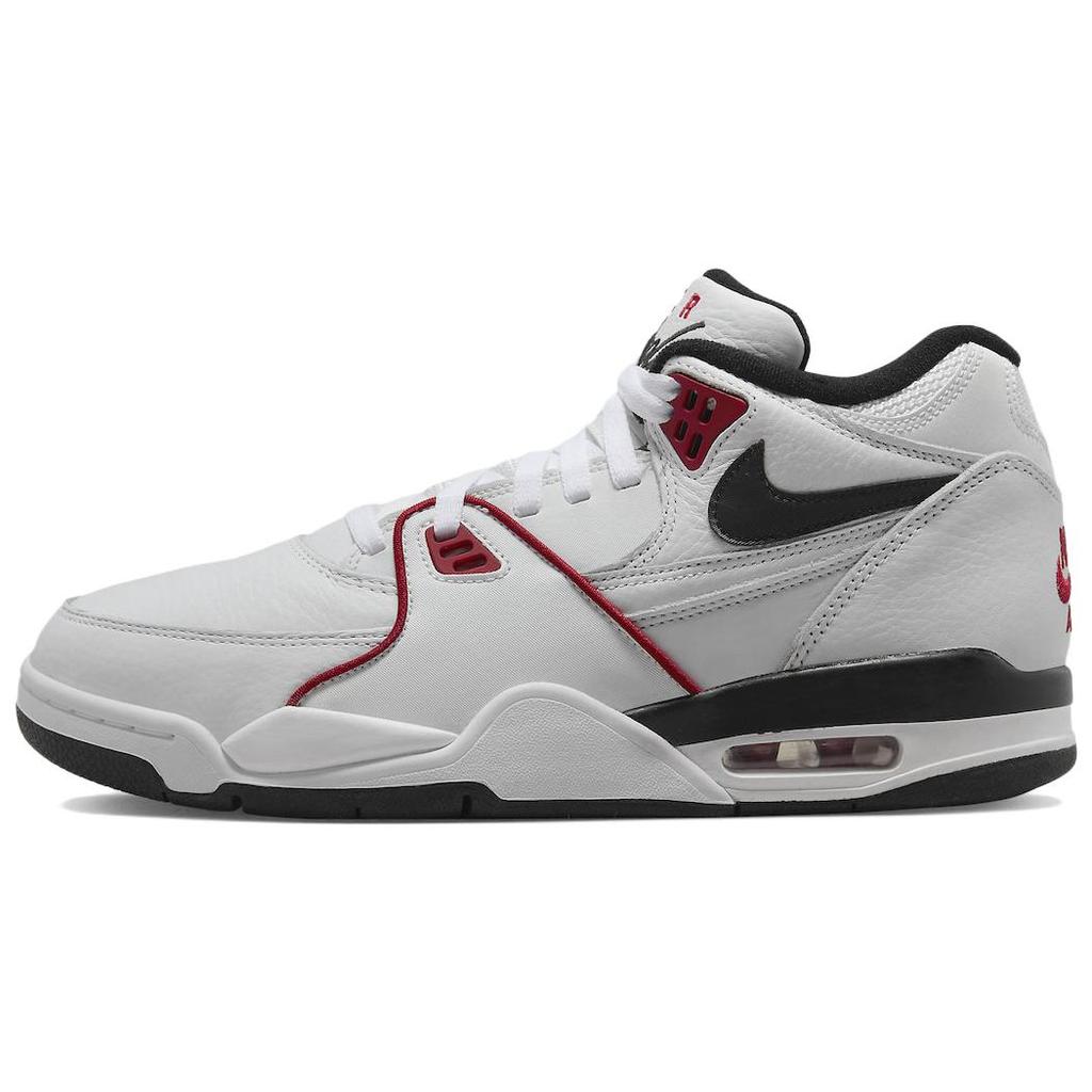New Nike Air Flight 89 'White Black Red' FD9928-101