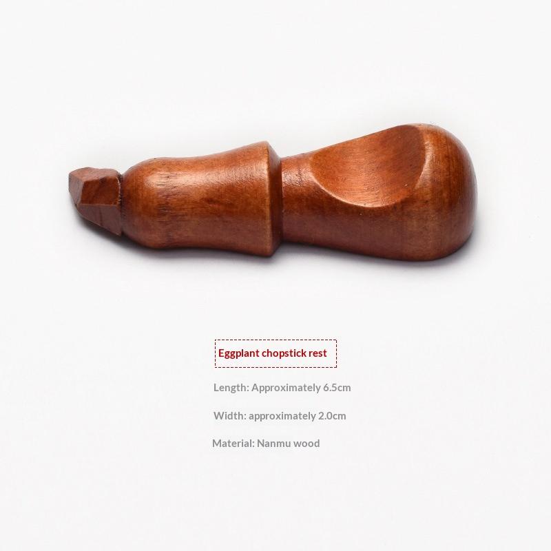 Creative Japanese Chopsticks Holder Wooden Chopstick Pillow Spoon Fork Knife Stand Table Decor Chopstick Rest Tableware Holder