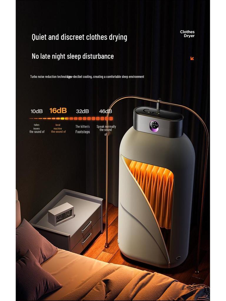 “Compact Portable Baby Clothes Dryer - 2025 Foldable Travel Dryer”