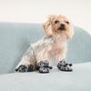 4Pcs Pet Dog Shoes Waterproof Puppy Small Medium Dogs Cat Puppy Socks Warm Snow Anti-slip Boots Pet Rain Shoes Yorkie Sneakers