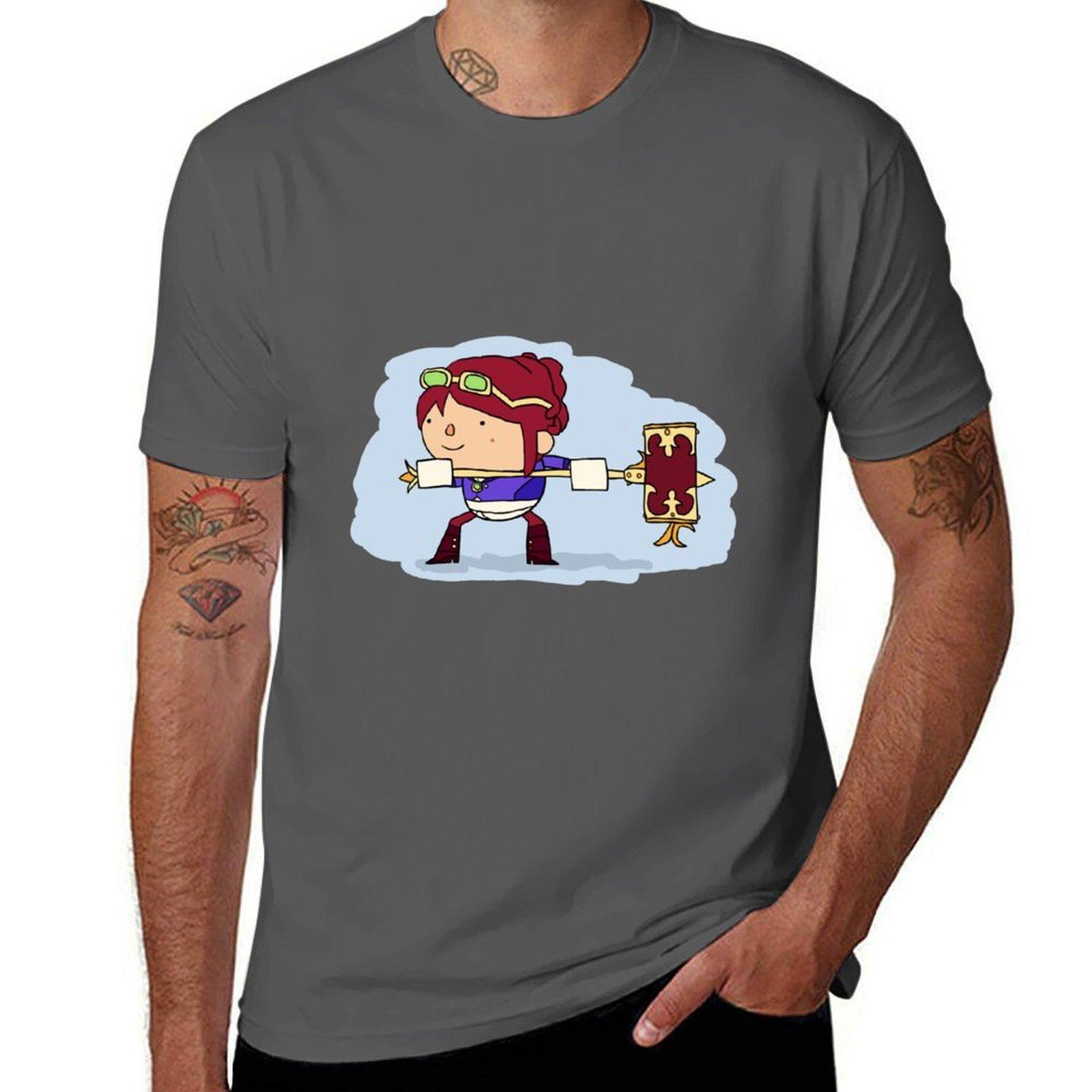 

Brawlhalla - Scarlet T-Shirt t shirt man luxury t shirts for man cotton soft T-Shirt 4XL