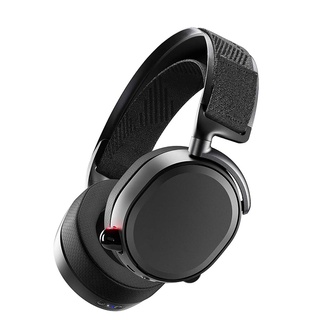 Geekria Replacement Headband with Lambskin Elastic Pads for SteelSeries Arctis 7, Arctis 9X, and Arctis PRO (Black)