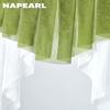 1PC NAPEARL Fashion Two Color Tulle Valance Door Curtain Short Rod Rocket Decorative Window Kitchen Curtain