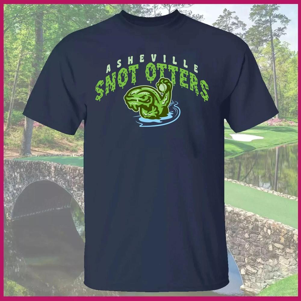 

- Asheville Tourist Snot Otter 2025 Logo T-shirt All Size All Size S-4XL Unisex T-Shirt M