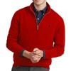 Polo Ralph Lauren Ss23 Solid Color Logo Embroidered Half-Zip Sweater Men sweater 710777743-011