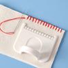 2pcs Stitching Tool Multi Functional Lock Edge Hand DIY Sewing Template for Home Manual Fabric Edge Sealing Auxiliary Artifact