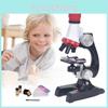 Children's Educational Microscope Toy For Science Discovery High Definition Simulated Biological Experiments Plastic Material
