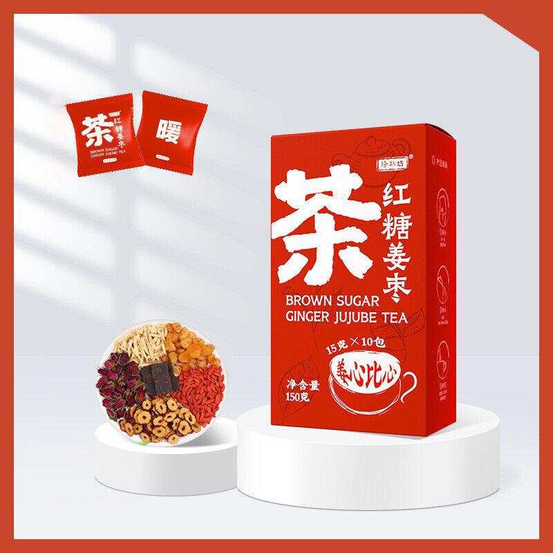 

Коричневый сахар имбирь ююба чай лонган лайчи роза ци и кровь отправить подруга 150G box (15g * 10 packs)