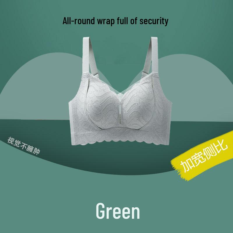 Seamless Wirefree Plus Size Sports Bra for a Slimmer Look with Fixed Cups and Beautiful Back Design