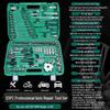 Car Mechanic Socket and Ratchet Wrench Set - 216 Pieces