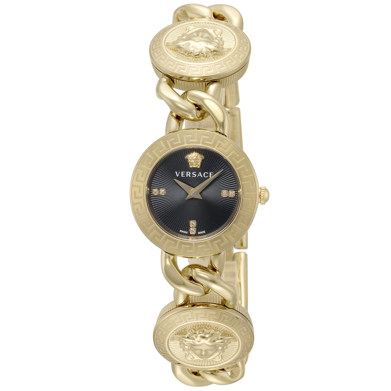 

Годинник STUD ICON VE3C00422 Gold [Versace] Жіночий [Артикул]