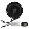 48V 500W Nabenmotor Kit Wasserdichter Stecker Elektrisches Fahrrad Umrüstkit mit Controller für Schneefahrrad