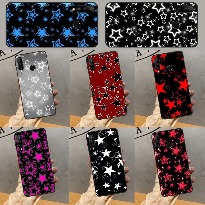 Y2k Star Element For Huawei P40 P20 P30 Lite P60 Pro Nova 10 9 SE 5T 12i 12s 11i Y91 Y90 Y60 Y70 Y72 Y61 Case