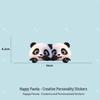 Panda Car Sticker: Cute, Creative, Waterproof, Scratch Cover, Decorative for Electric Vehicles