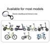 Bicycles Rearview Mirror Electric Bike Rear View Mirror 180 Degree Adjustable Handlebar Mirror Easy to Install