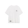 Li-Ning X Disney Co-Branded Sporty Trend Series Cartoon Print Round Neck Short Sleeve T-Shirt Men Tops Off-White AHST269-1