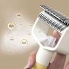 Stainless Steel Pet Dematting Comb Anti-tangle Widened Cutters Pet Hair Thinning Brush with Sprayer Comfortable Grip