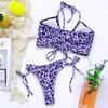 2020 Leopard Print Split Bikini Women's Swimsuit
