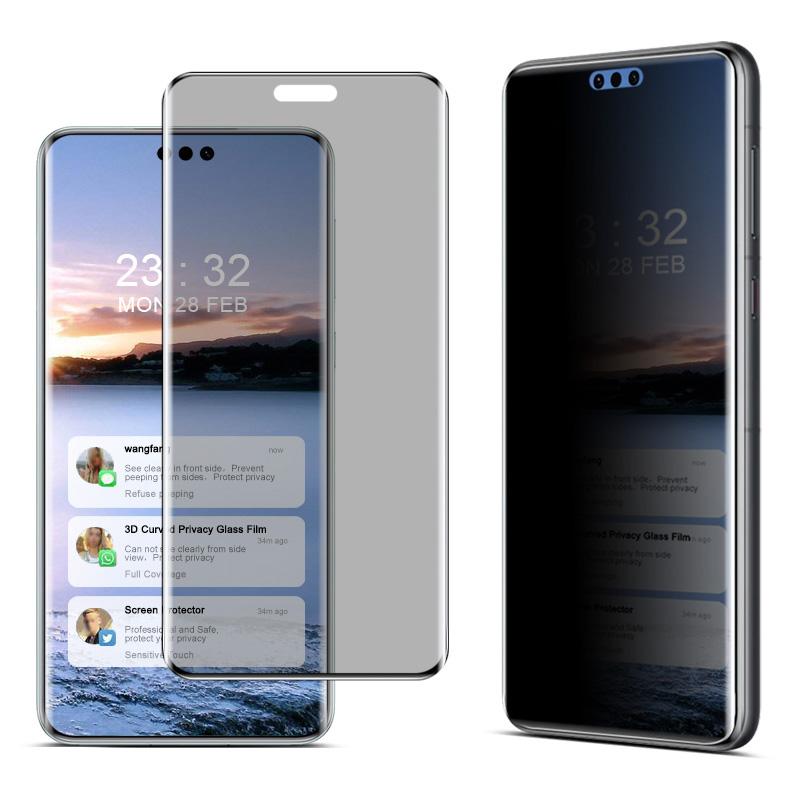 IMAK For Huawei Mate 60 Pro/Mate 60 Pro+ Film Anti-peep 3D Curved Full Screen Protectors