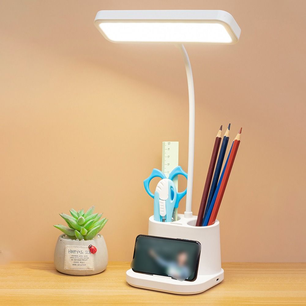 Eye Protection Tabletop Reading Lamp 3 Colors Led Bedside Lamp Night Light  School/Office