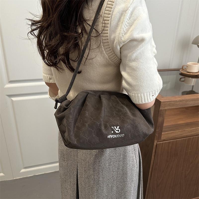 Popular Trendy Cloud-shaped Bag Combined with Niche Single-shoulder Crossbody Bag