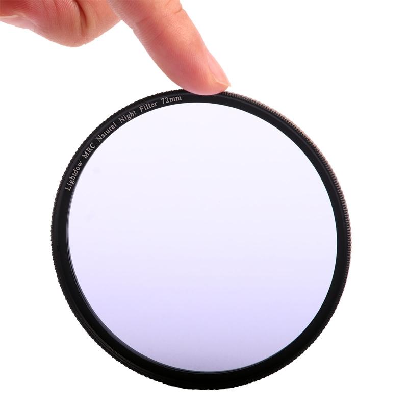 Camera Lens Filter 49 52 55 58 62 67 72 77 82mm Natural Night Filter for Night Photography for Sky/Star Astrophotography