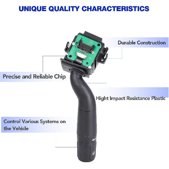 Windshield Wiper Switch Multi-Function Turn Signal Switch Replacement For 2011 2012 2013 Ford F150 F250 F350 F450 F550 Super Duty, SW-6874,