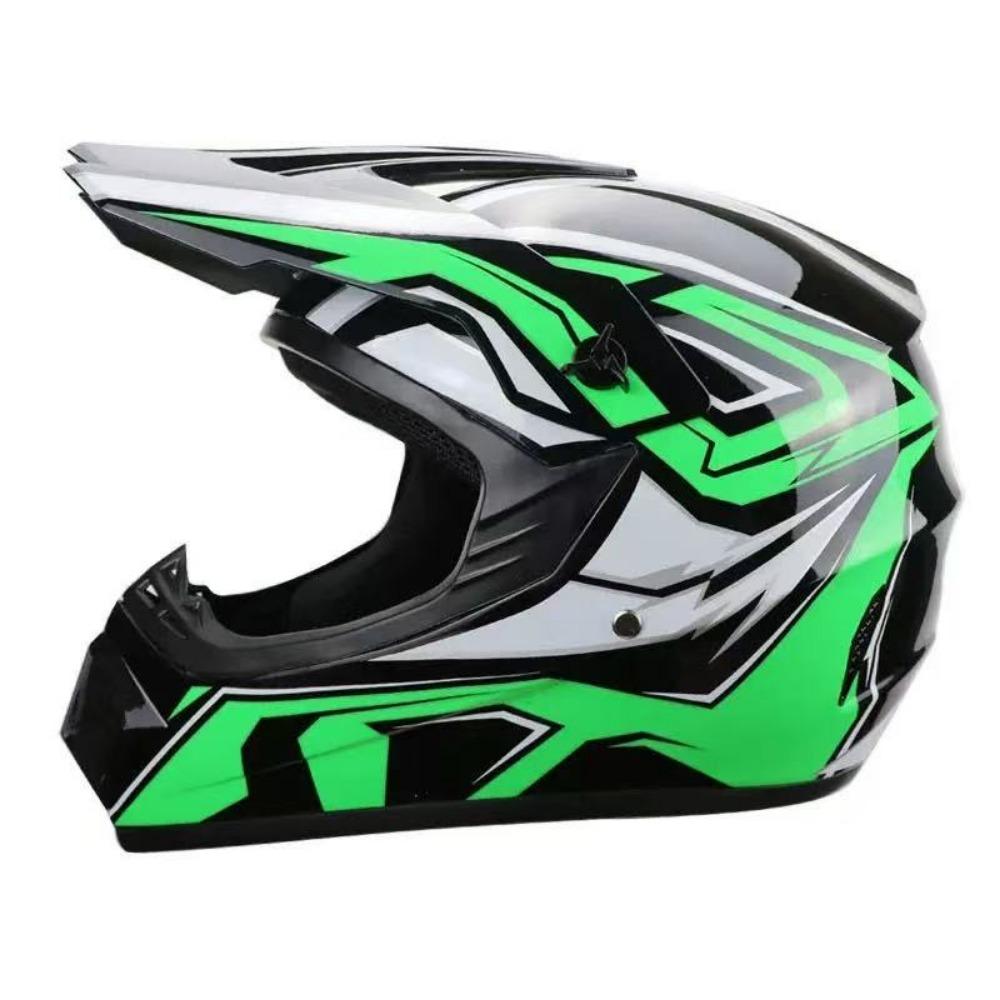 Off-road Motorcycle Riding Helmet Four Seasons Breathable Electric Vehicle Helmet ABS Small Mountain Bike Helmet
