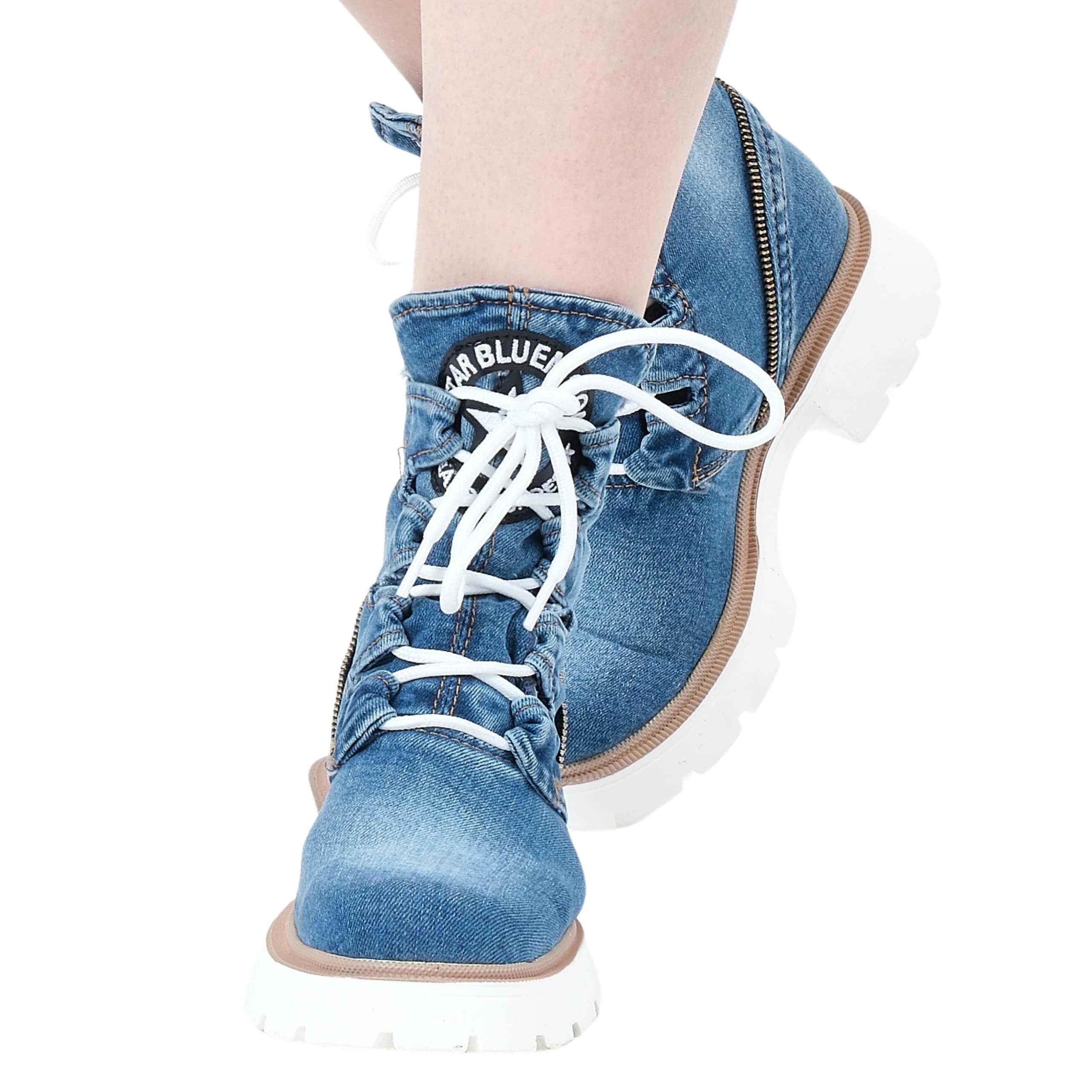 

Джинсові чоботи Взуття, жіночі спортивні чоботи ручної роботи, сині черевики, жіночі сексуальні чоботи, чоботи на підборах, спортивні високі чоботи, взуття подарунок на день народження 36 синій