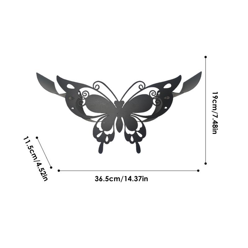 Metal Toilet Paper Holder Hollow Butterfly Holder Stand Cute Space-Saving Tissue Holder Multipurpose Toilet Paper Holder Stand
