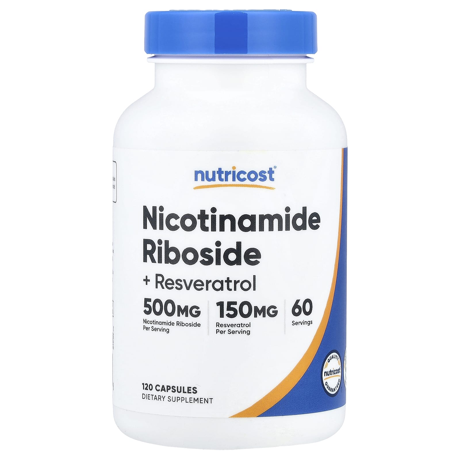 

Nutricost, Niacinamide Riboside + Resveratrol, 120 Capsules